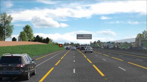 driving safely on highway