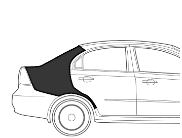 Maruti Ertiga Quarter Panel Right Dent Paint 