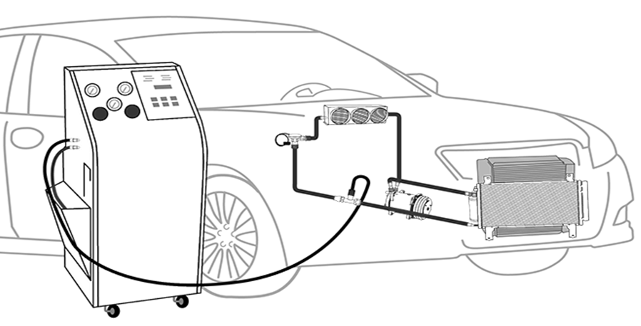 Toyota Corolla Altis AC Gas Top up